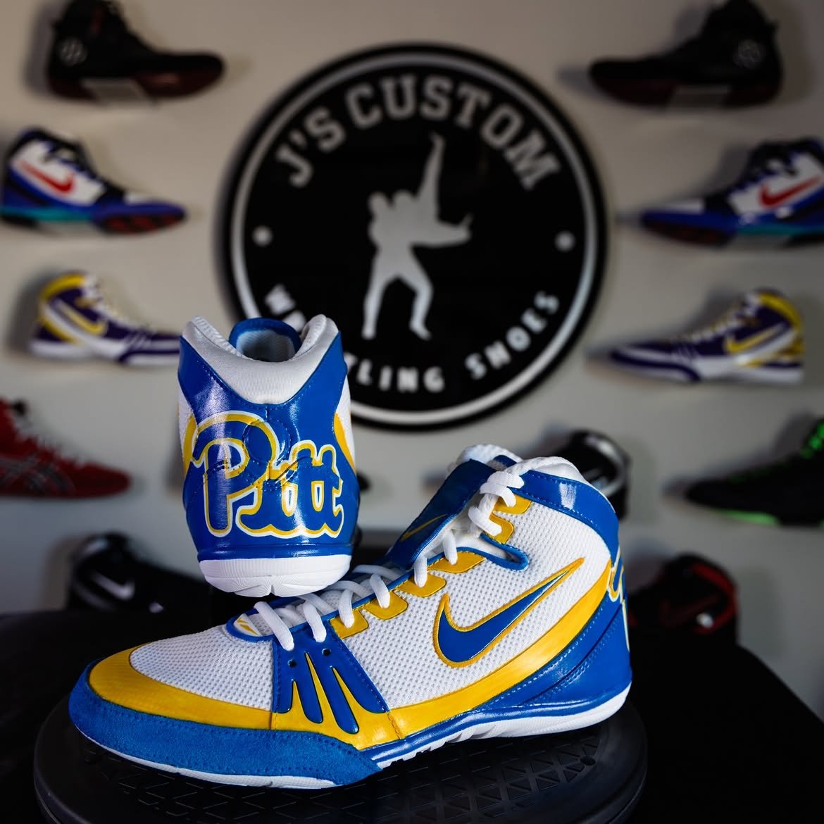 Signature Script custom wrestling shoe